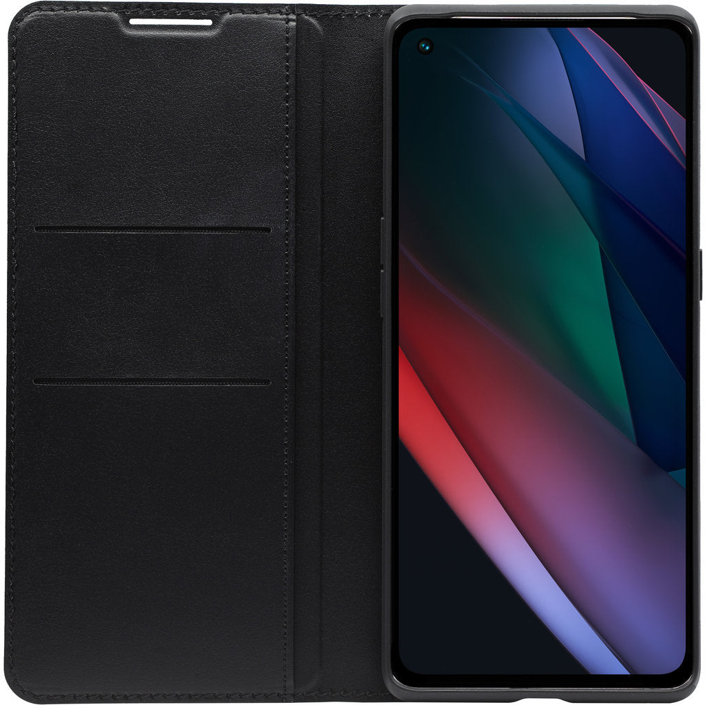 OPPO Find X3 Neo Wallet Case Black