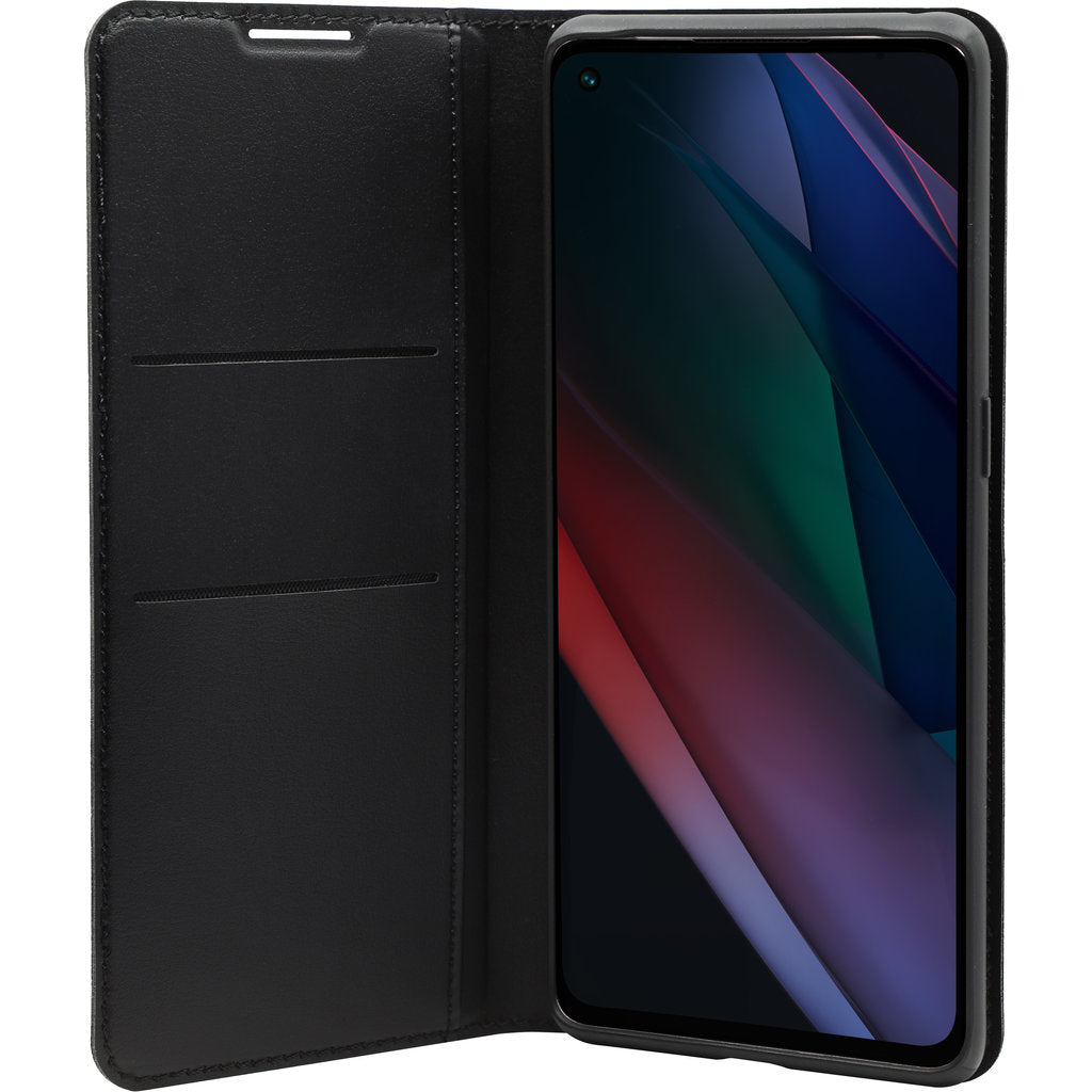 OPPO Find X3 Neo Wallet Case Black