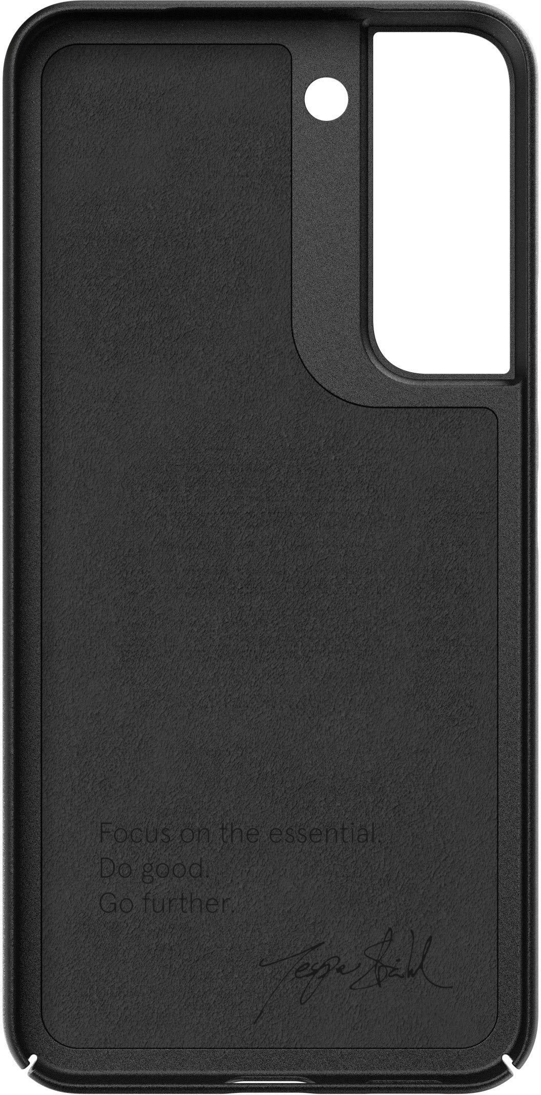 Nudient Thin Precise Case Samsung Galaxy S22 V3 Ink Black