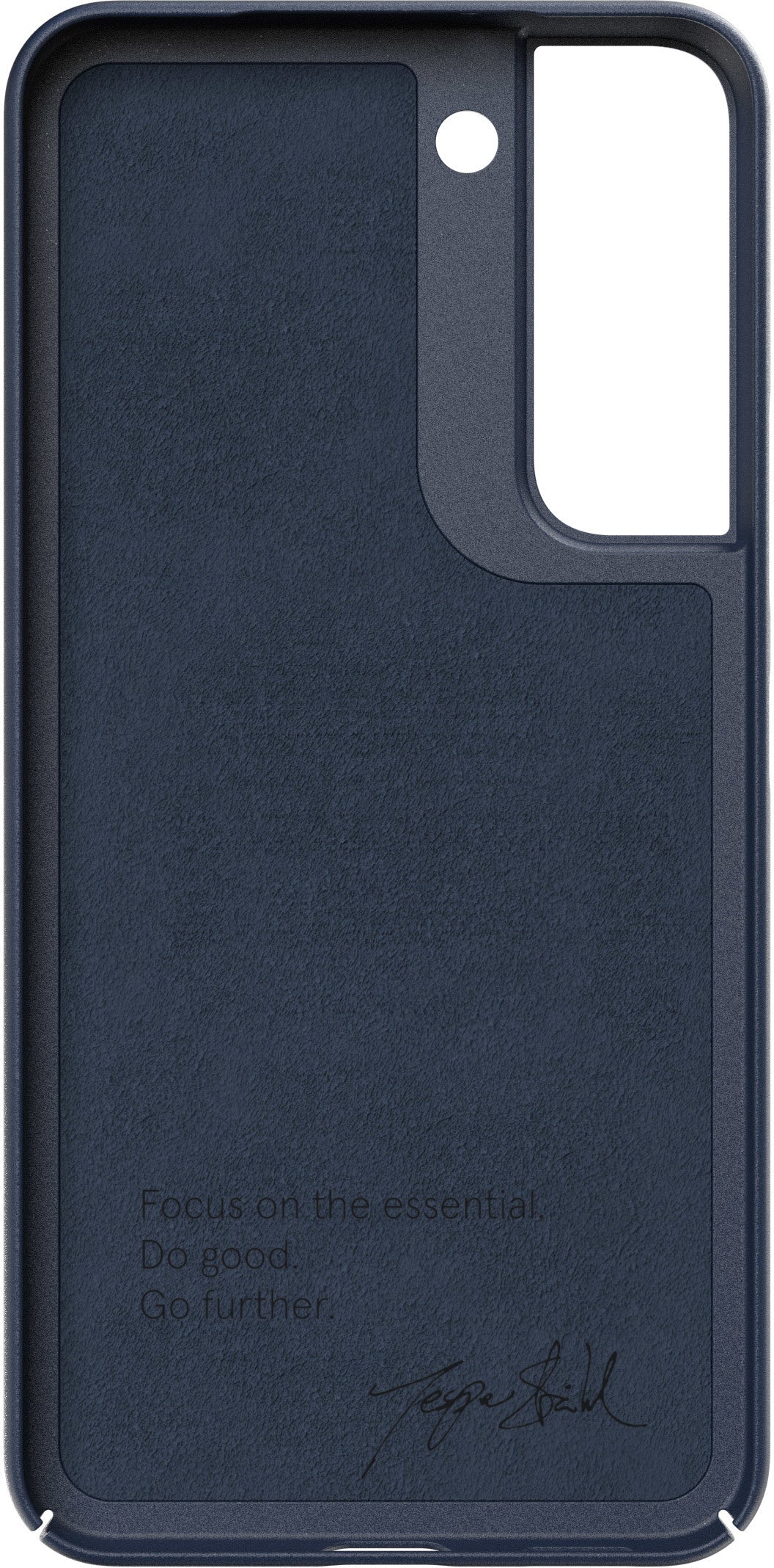 Nudient Thin Precise Case Samsung Galaxy S22 V3 Midwinter Blue