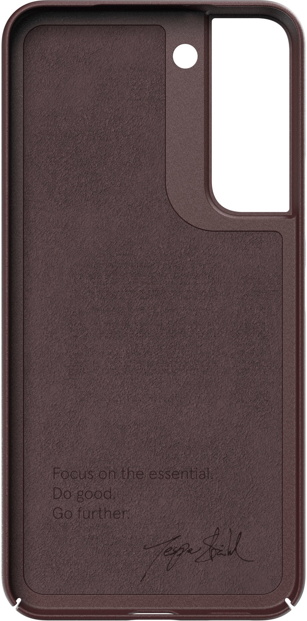 Nudient Thin Precise Case Samsung Galaxy S22 V3 Sangria Red