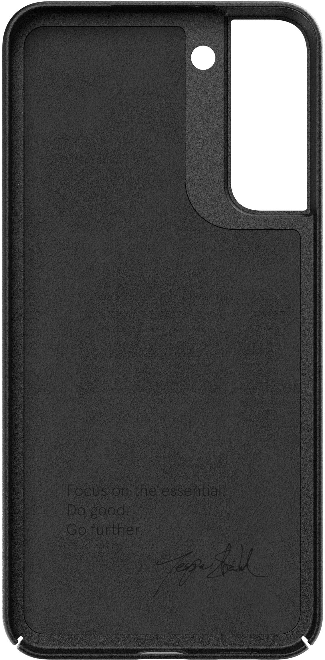 Nudient Thin Precise Case Samsung Galaxy S22 Plus V3 Ink Black