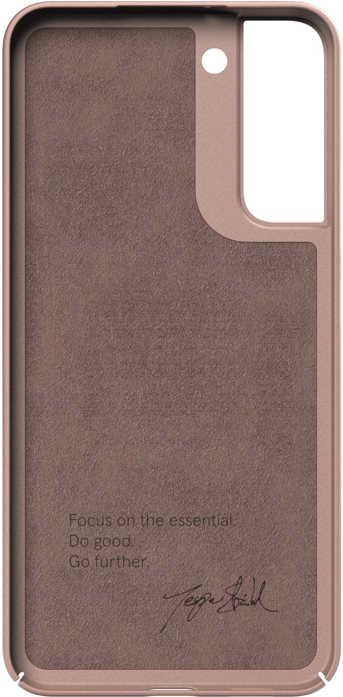 Nudient Thin Precise Case Samsung Galaxy S22 Plus V3 Dusty Pink