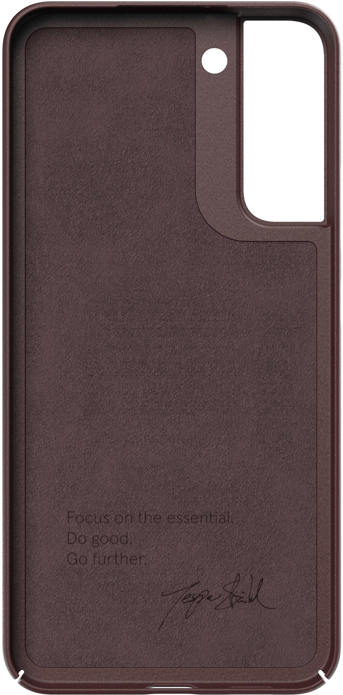 Nudient Thin Precise Case Samsung Galaxy S22 Plus V3 Sangria Red