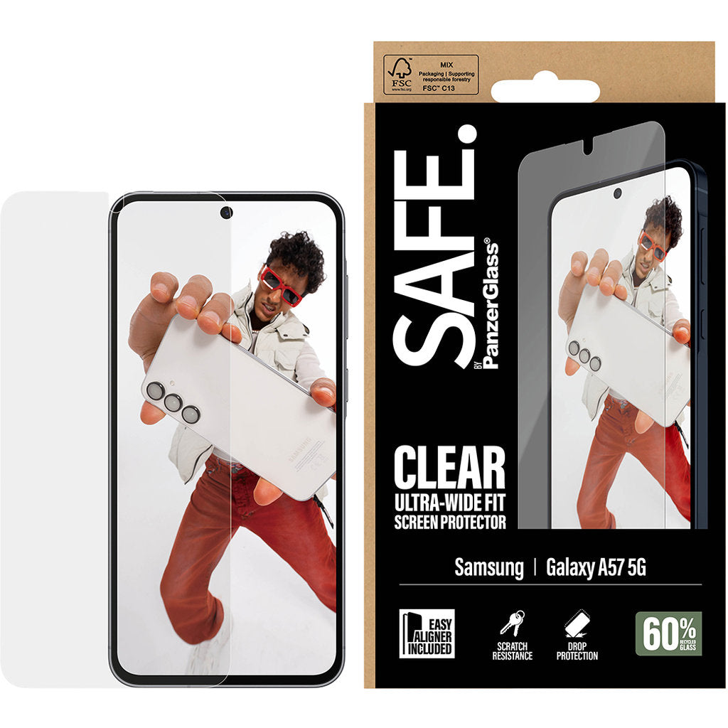 SAFE by Panzerglass Samsung Galaxy A57 5G - Ultra-Wide-Fit