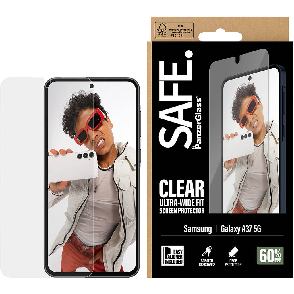 SAFE by Panzerglass Samsung Galaxy A37 5G - Ultra-Wide-Fit