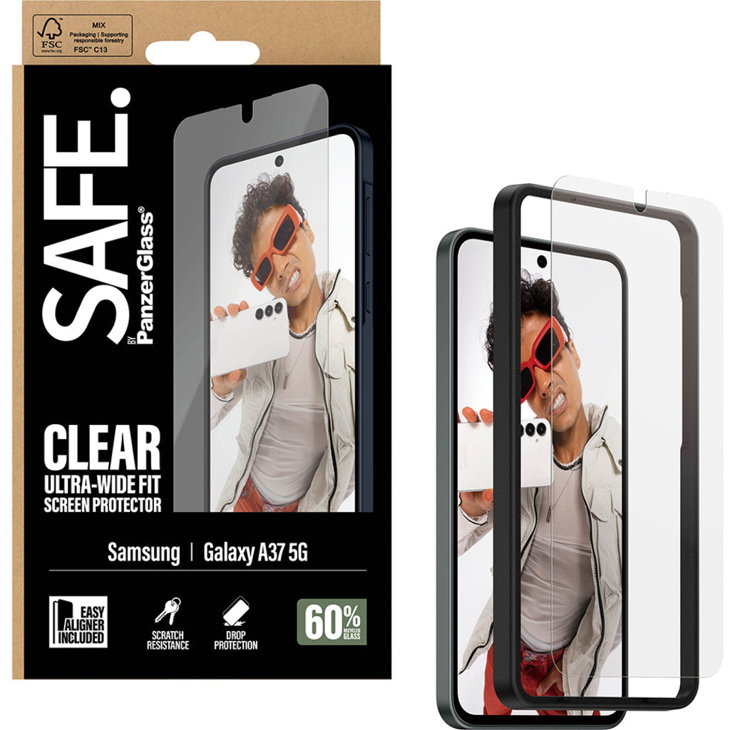 SAFE by Panzerglass Samsung Galaxy A37 5G - Ultra-Wide-Fit