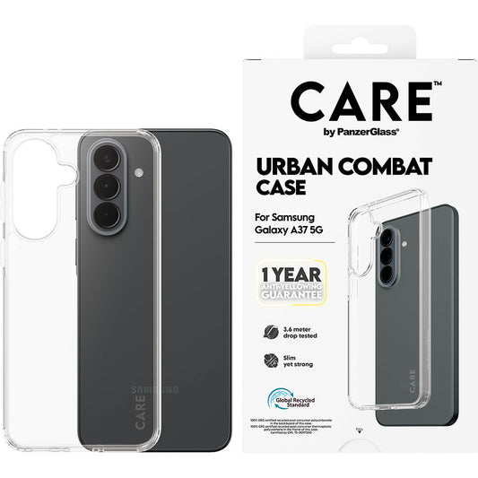 CARE by PanzerGlass Urban Combat Case Transparent Samsung Galaxy A37 5G