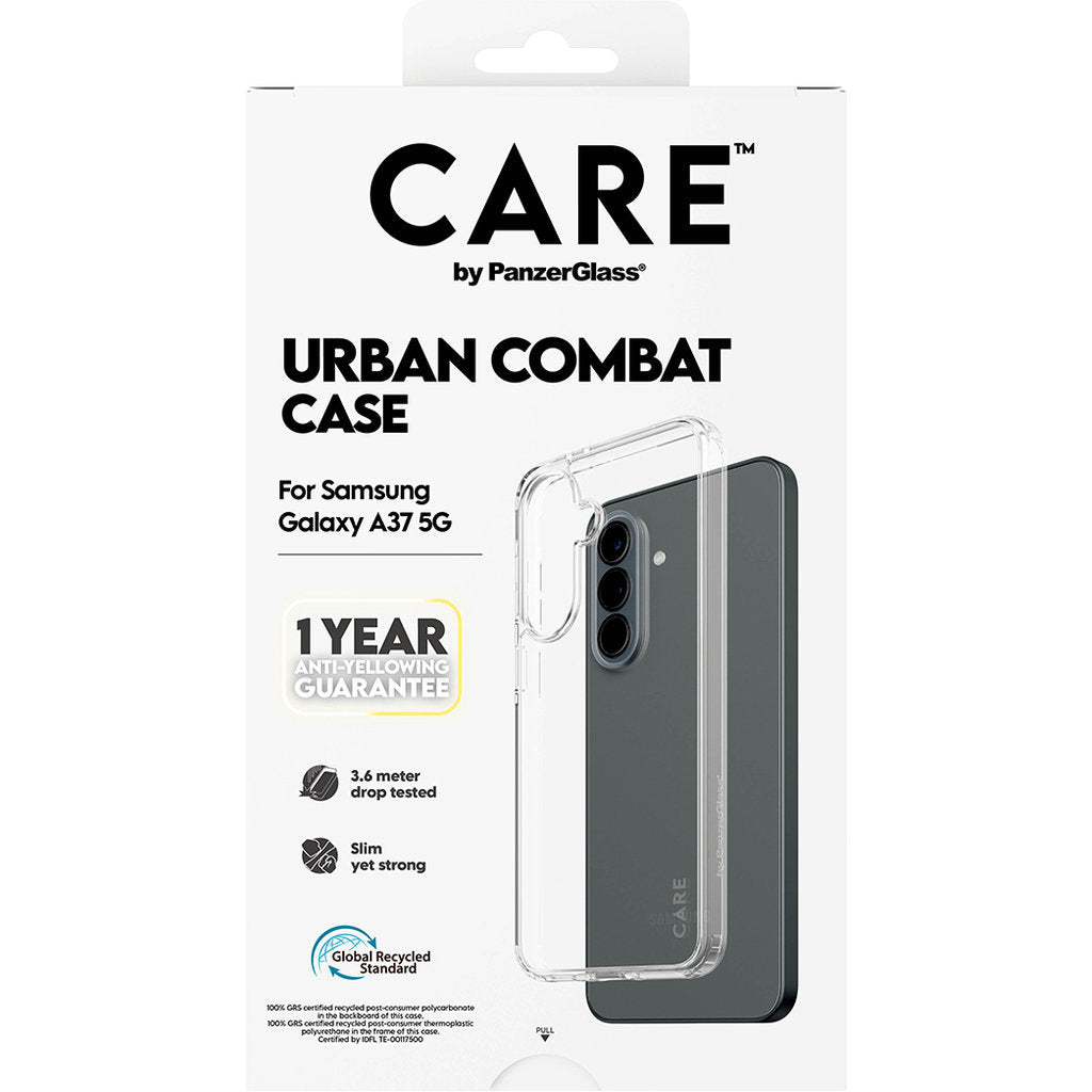 CARE by PanzerGlass Urban Combat Case Transparent Samsung Galaxy A37 5G