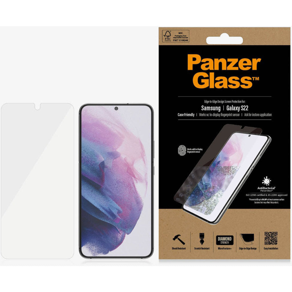 PanzerGlass Samsung Galaxy S22 CF Super+ Glass AB