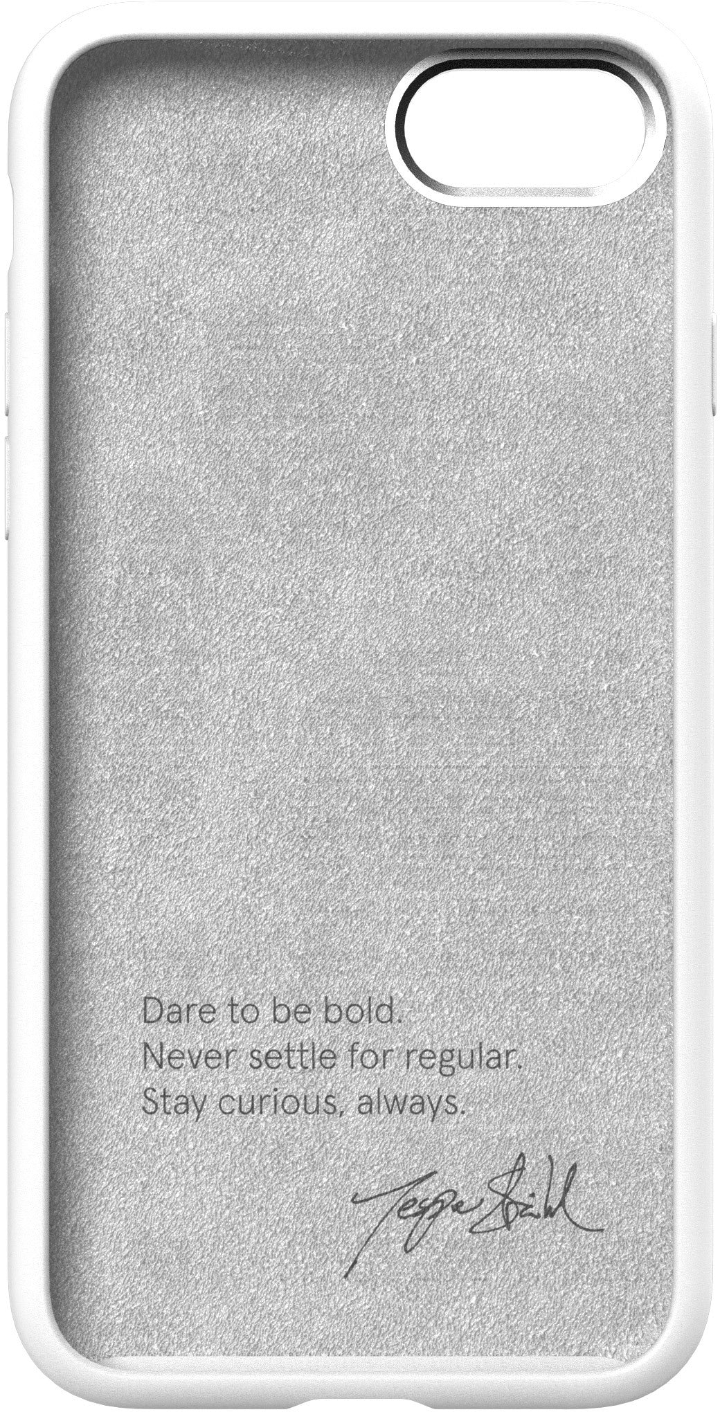 Nudient Bold Case Apple iPhone 7/8/SE (2020/2022) Kreideweiß