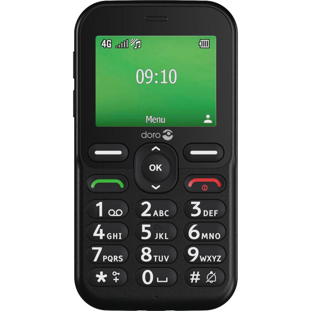 Doro Leva E10 4G Black Value Pack
