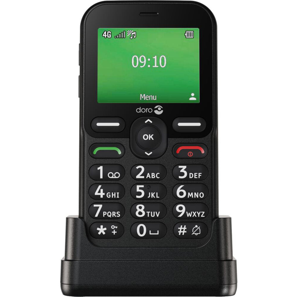 Doro Leva E10 4G Black Value Pack