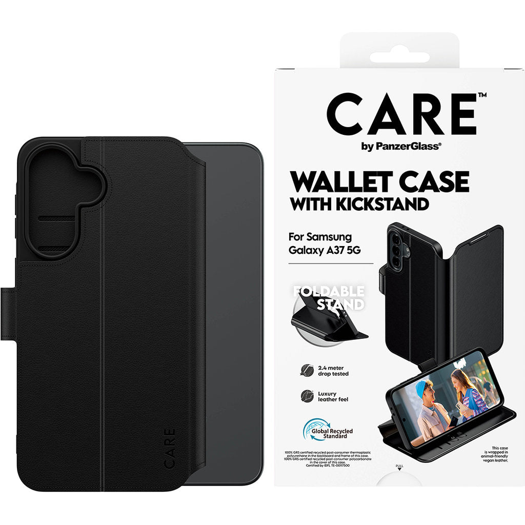 CARE by PanzerGlass Wallet Case w. Kickstand Samsung Galaxy A37 5G
