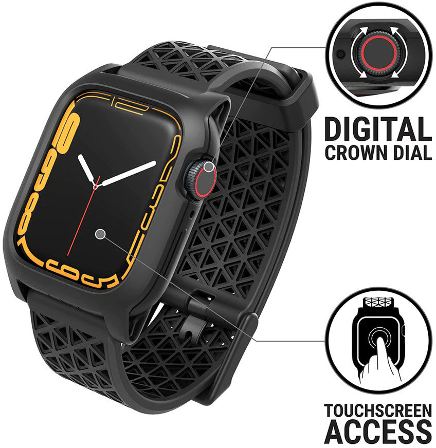 Catalyst Active Defense Case Apple Watch Series 7/8/9 41mm Black