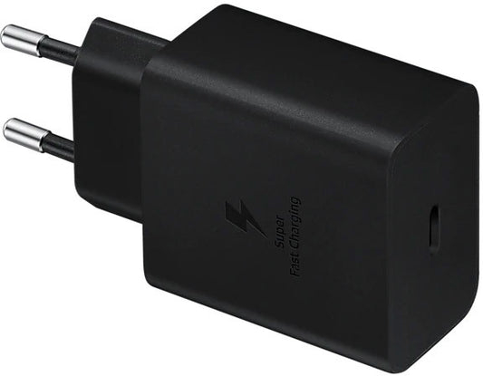 Samsung USB-C Wall Charger 45W PD Schwarz inkl. USB-C auf USB-C Kabel 1m