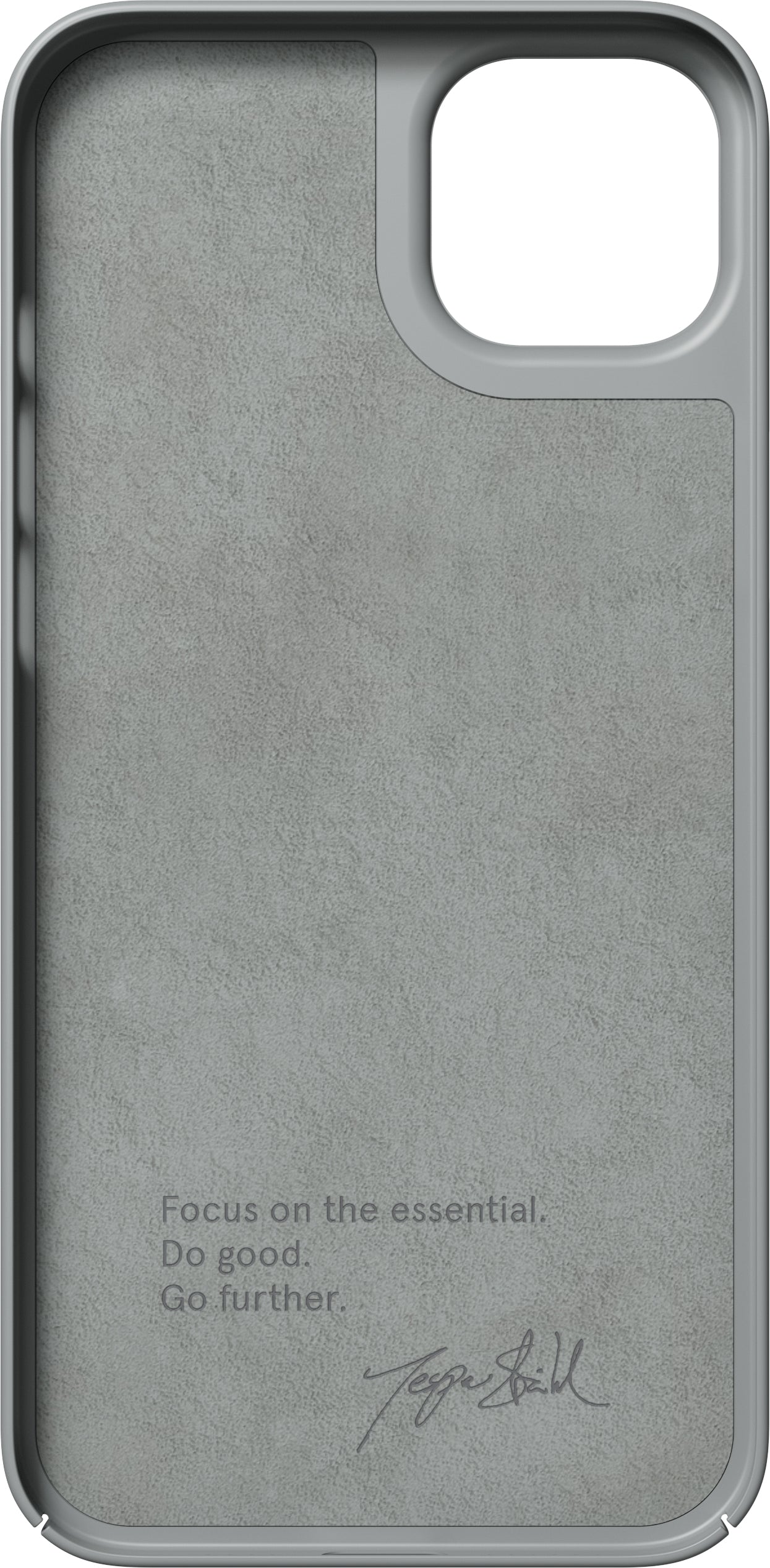 Nudient Thin Precise Case Apple iPhone 14 Plus V3 Concrete Grey - MS