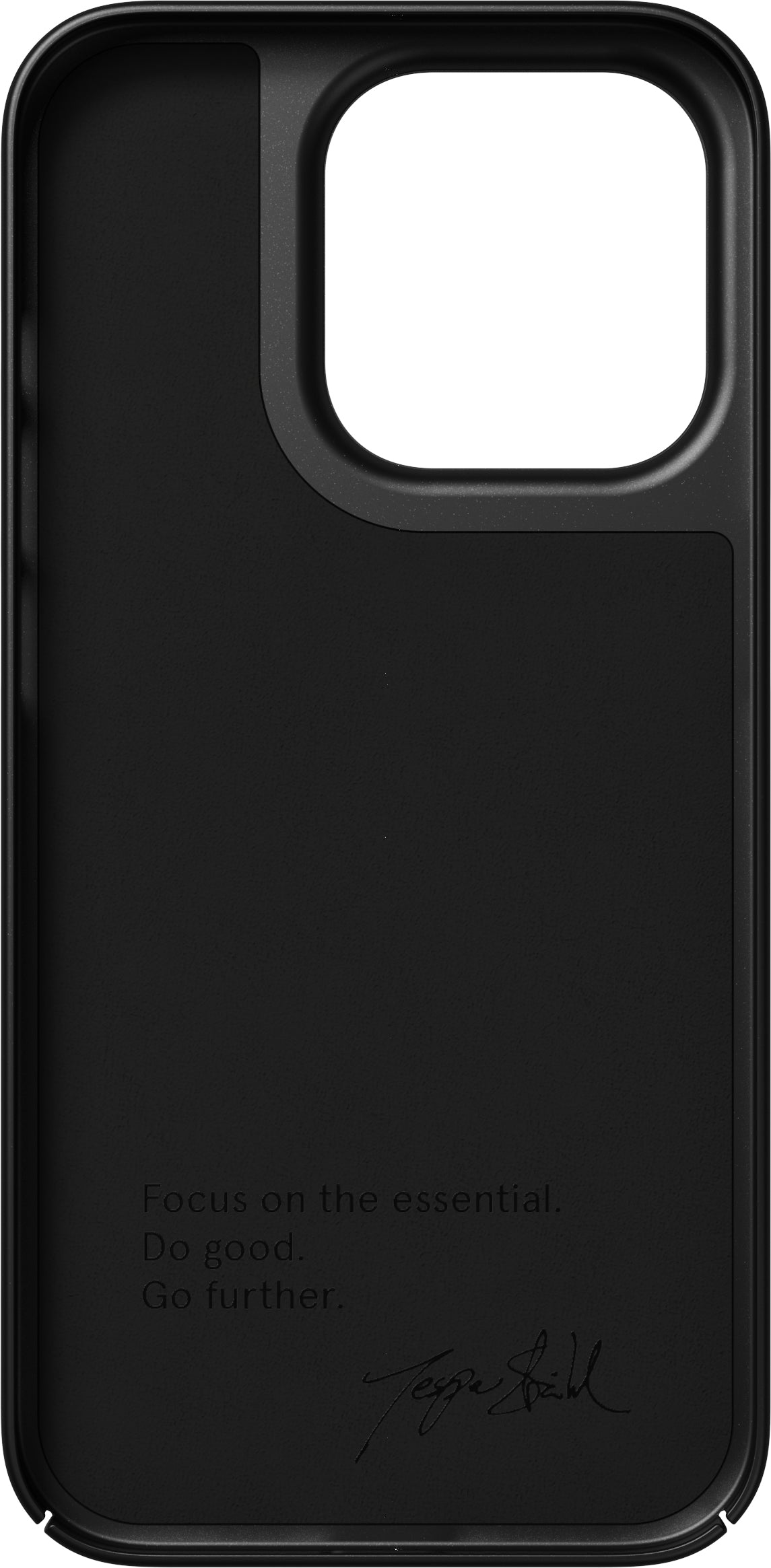 Nudient Thin Precise Case Apple iPhone 14 Pro V3 Ink Black - MS