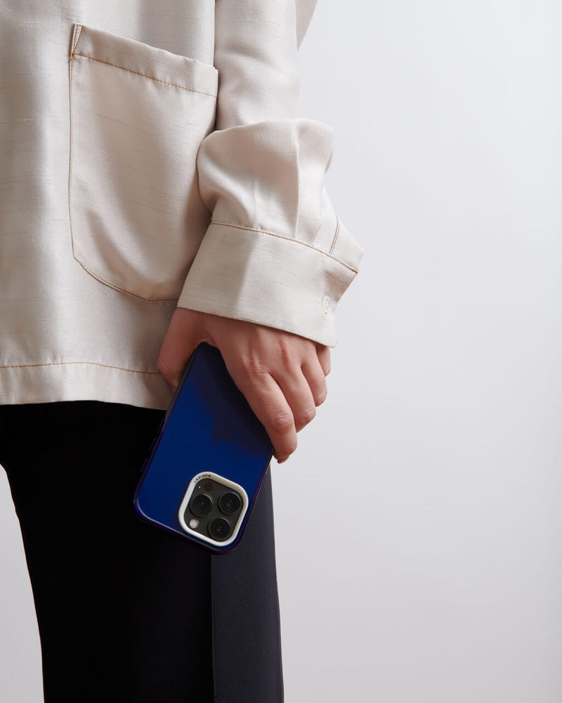 Nudient Form Case Apple iPhone 14 Plus Clear Blue