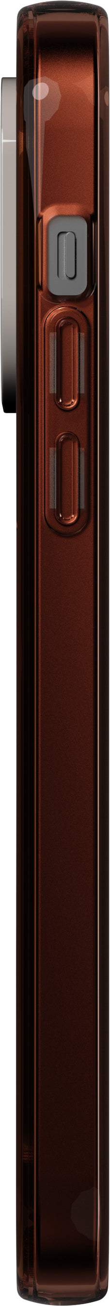 Nudient Coque Fine Apple iPhone 14 Pro Max Transparent Marron