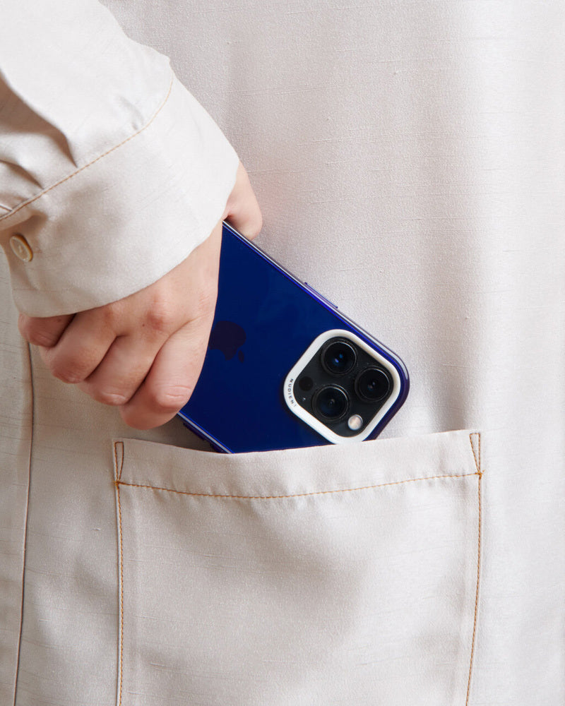 Nudient Form Case Apple iPhone 14 Pro Max Clear Blue