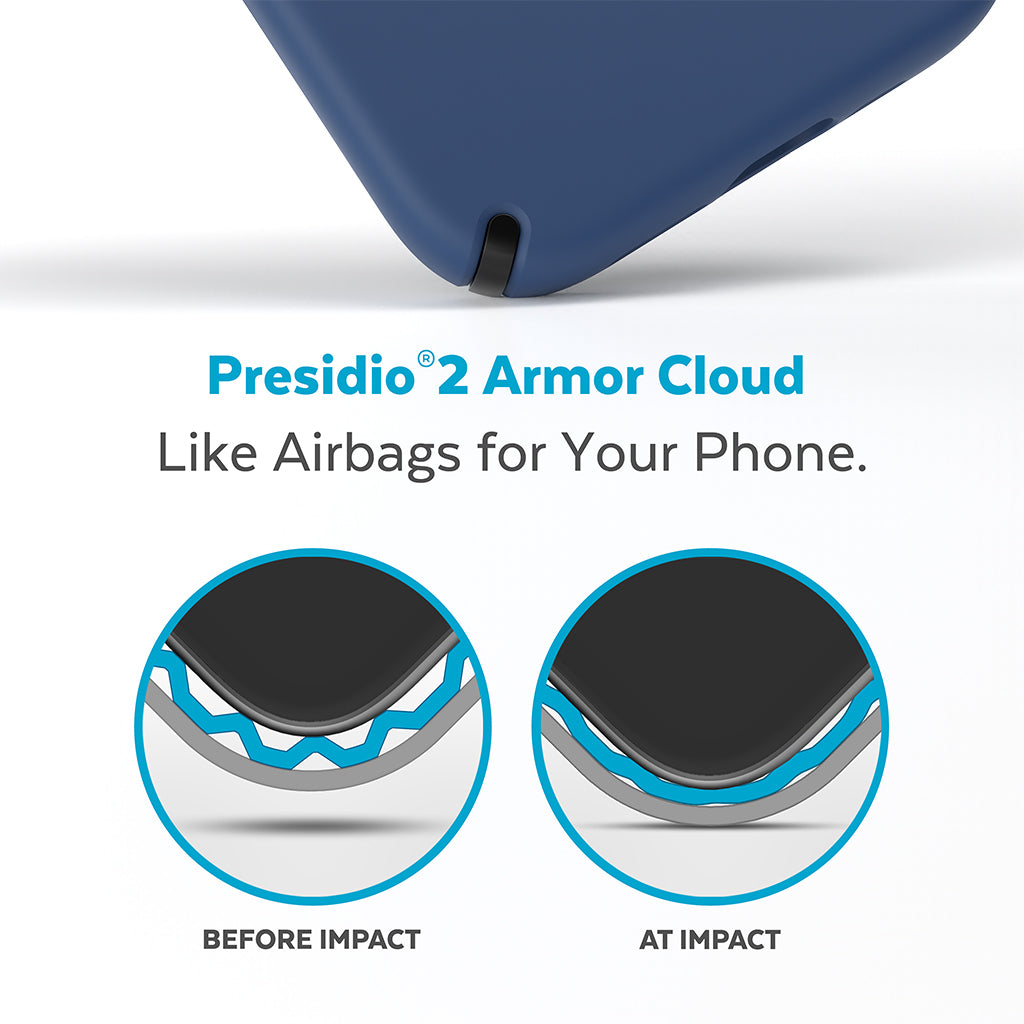 Speck Presidio2 Pro + MS Apple iPhone 14 Pro Max Coastal Blue - with Microban