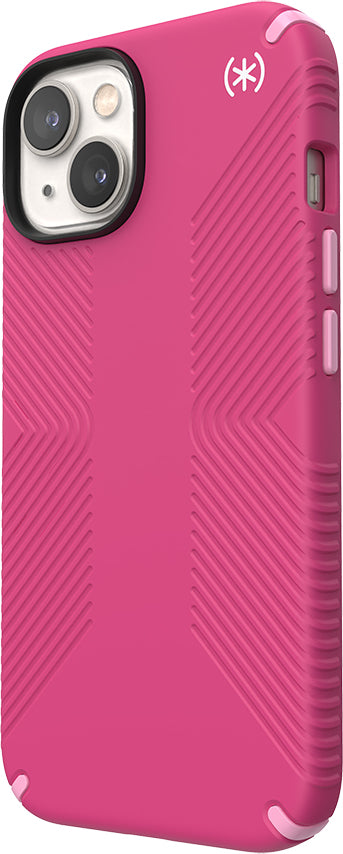 Speck Presidio2 Grip + MS Apple iPhone 14 Digital Pink -  with Microban
