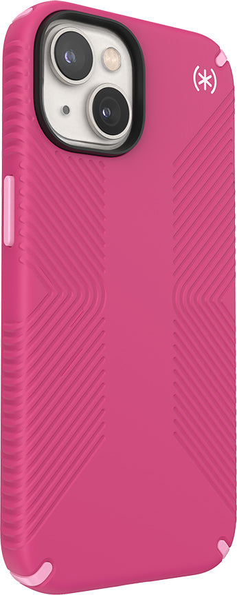 Speck Presidio2 Grip + MS Apple iPhone 14 Digital Pink -  with Microban