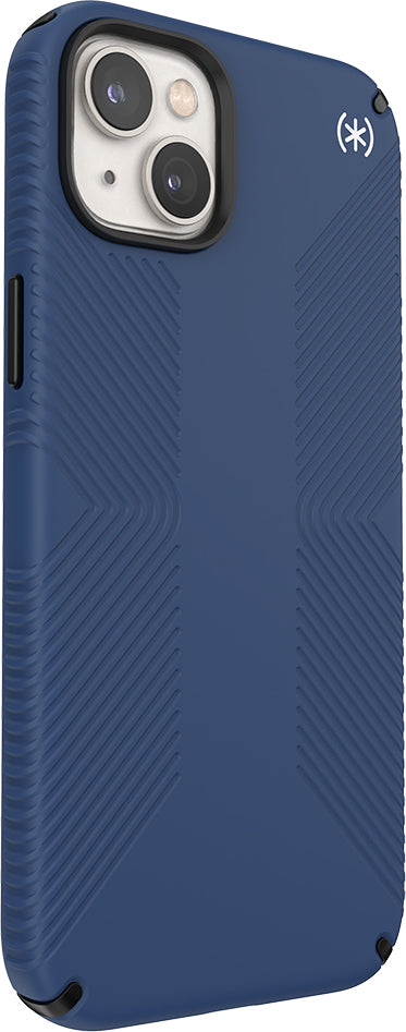 Speck Presidio2 Grip + MS Apple iPhone 14 Plus/15 Plus Coastal Blue -  with Microban