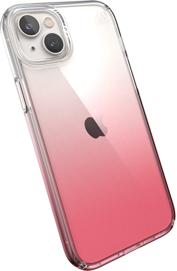 Speck Presidio Perfect Clear Ombre Apple iPhone 14 Plus/15 Plus Vintage Rose - with Microban