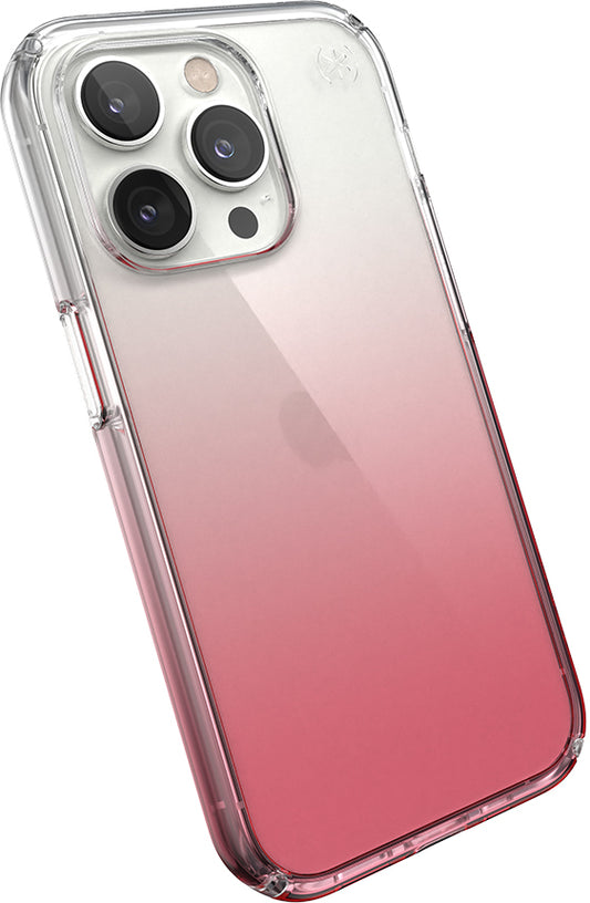 Speck Presidio Perfect Clear Ombre Apple iPhone 14 Pro Vintage Rose - with Microban