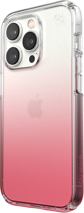 Speck Presidio Perfect Clear Ombre Apple iPhone 14 Pro Vintage Rose - with Microban