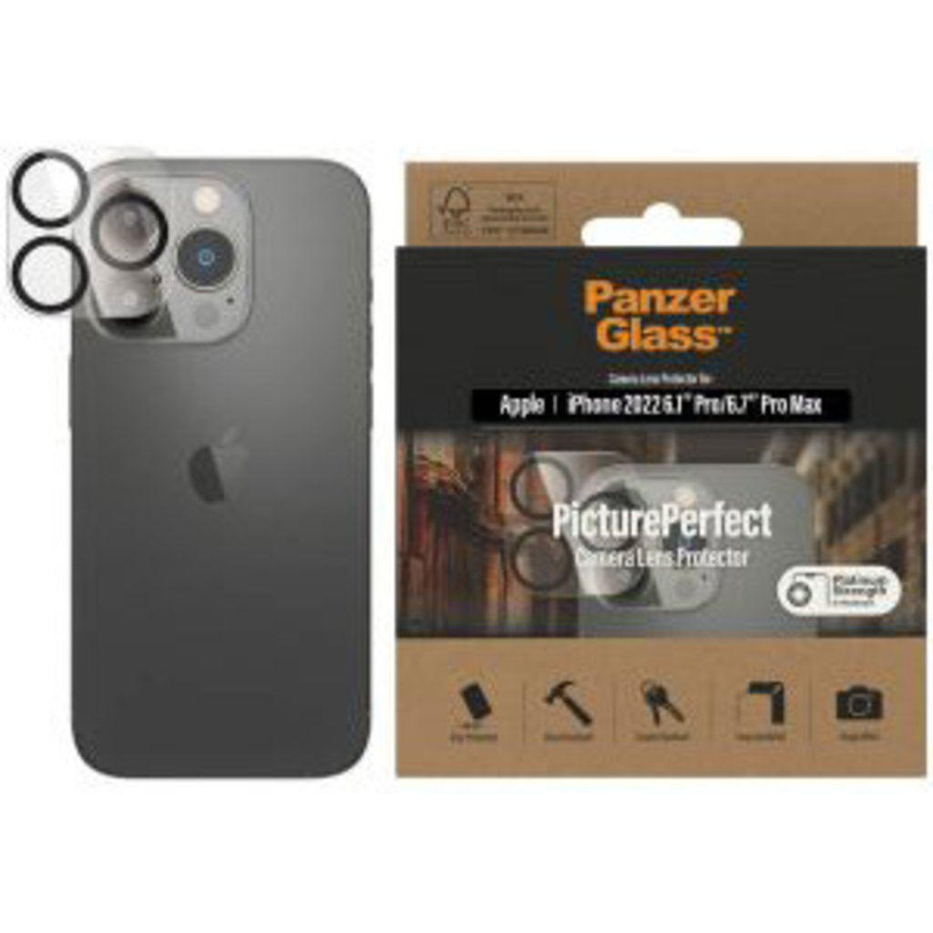 PanzerGlass Picture Perfect Camera Lens Protector iPhone 14 Pro/14 Pro Max