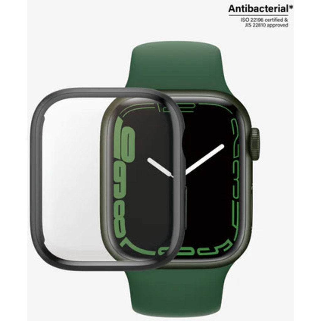 PanzerGlass Full Body Apple Watch 7 41 mm - Black - Anti-Bacterial