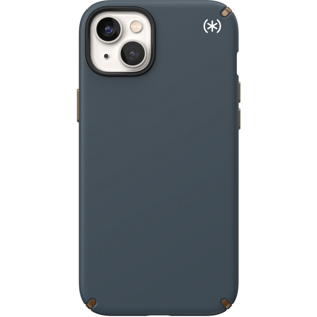 Speck Presidio2 Pro + MS Apple iPhone 14 Plus/15 Plus Charcoal Grey-  with Microban