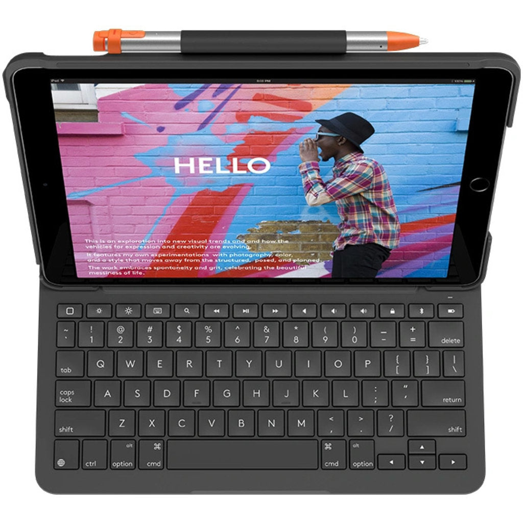 Logitech Slim Folio Keyboard Apple iPad 10.2 (7th Gen, 8th Gen, 9th Gen)