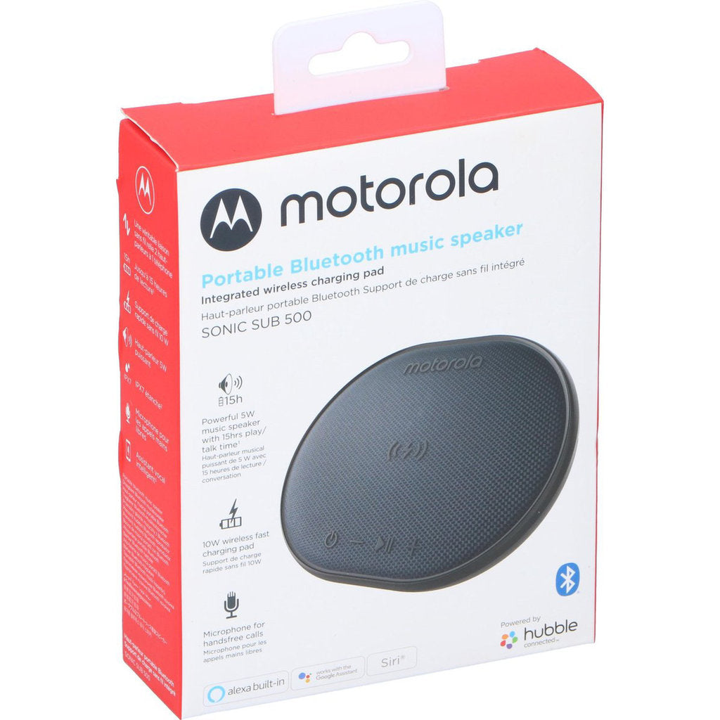 Motorola Sonic Sub 500 Wireless 3-in-1 Speaker and Charger