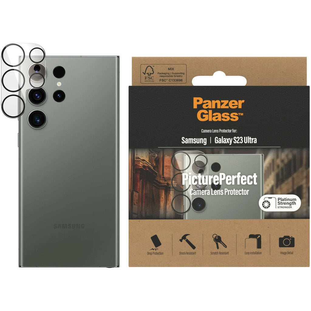 PanzerGlass Picture Perfect Camera Lens Protector Samsung Galaxy S23 Ultra