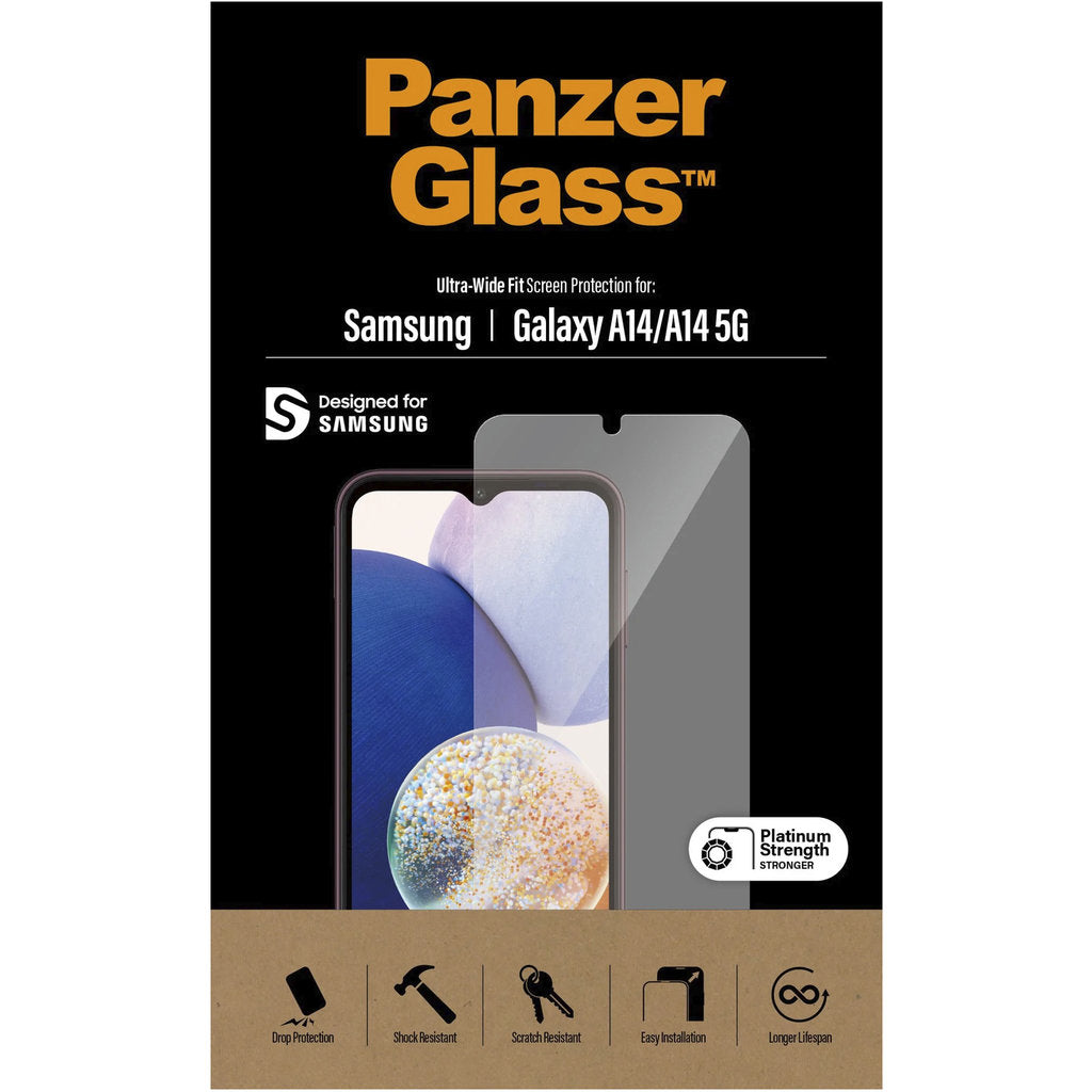 PanzerGlass Samsung Galaxy A14 4G/5G (2023) UWF Glass AB with EasyAligner