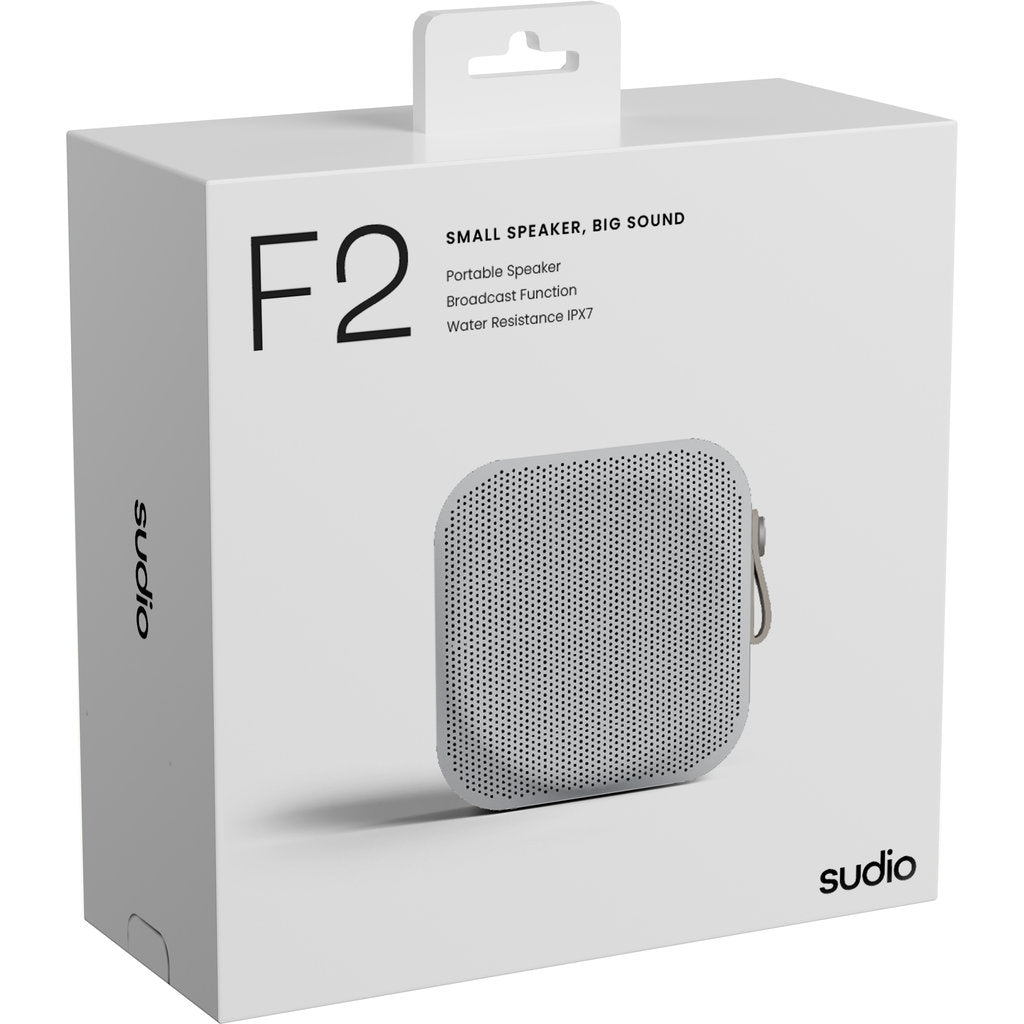 Sudio F2 Speaker Chalk White