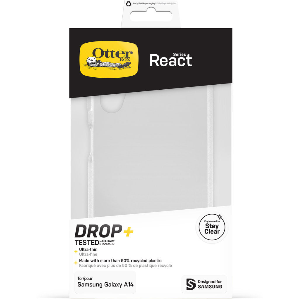 OtterBox React Case Samsung Galaxy A14 4G Transparent