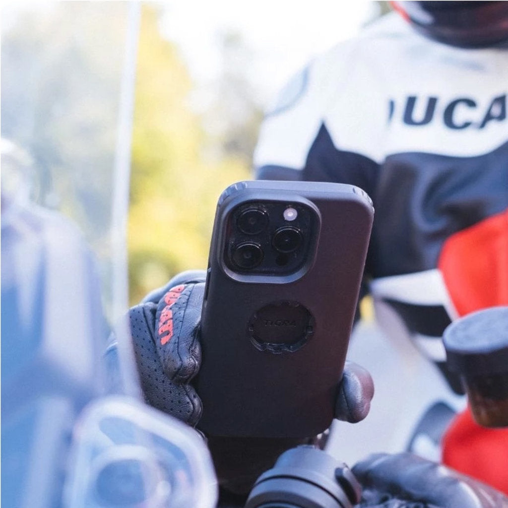Tigra FitClic MountCase 2 Motorrad-Kit Apple iPhone 15 Pro Max/14 Pro Max