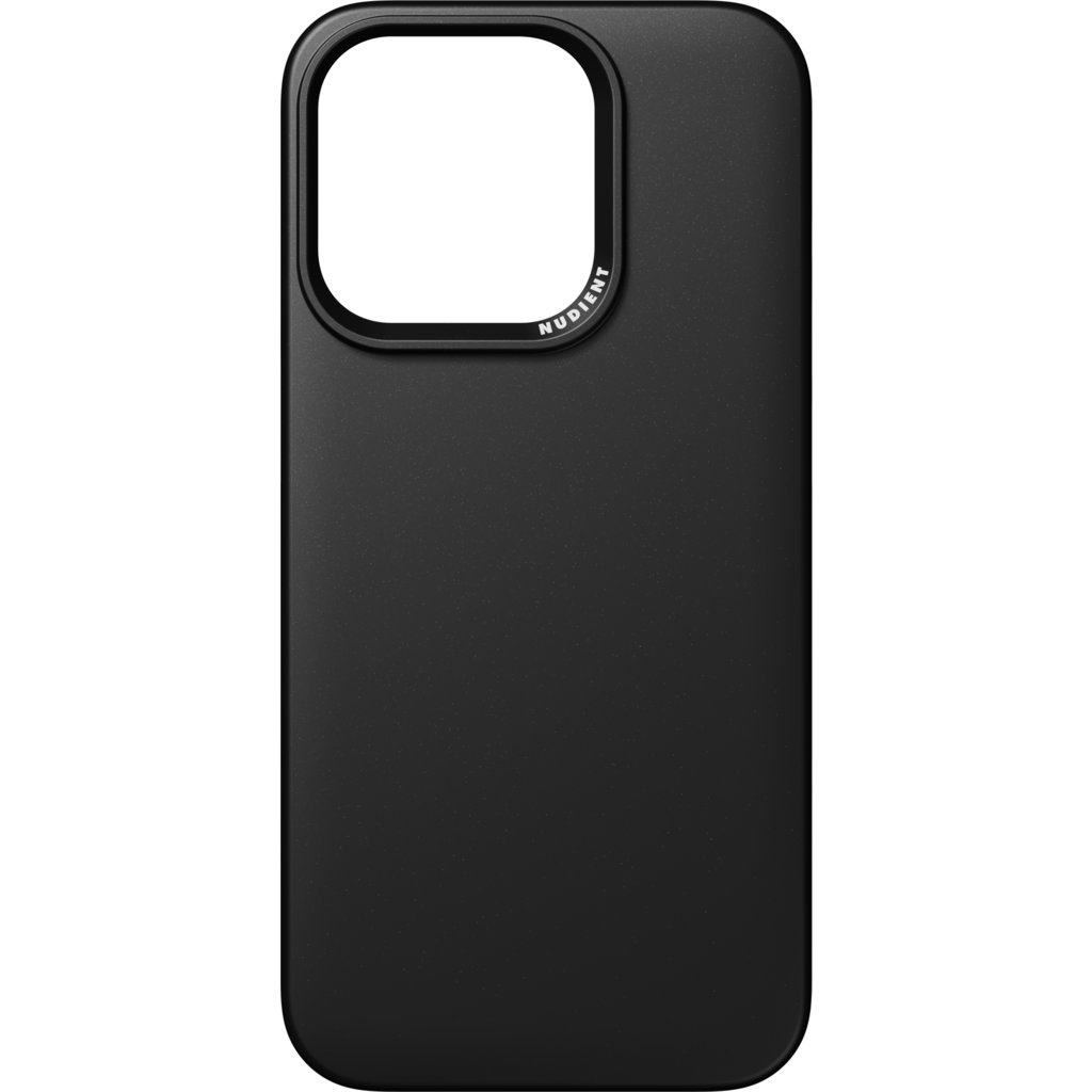 Nudient Thin Precise Case Apple iPhone 15 Pro V3 Ink Black - MS