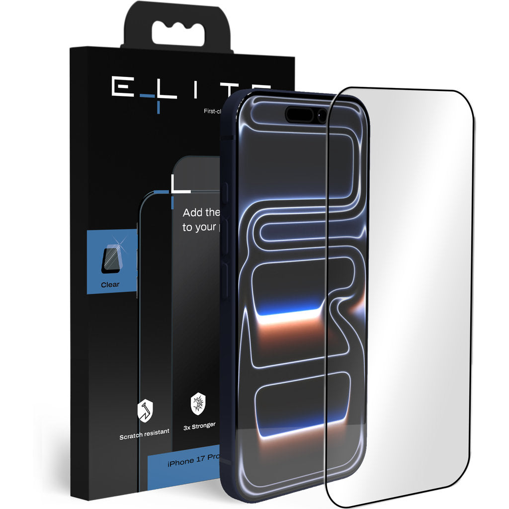 Elite Screenprotector Glass Clear for iPhone 17 Pro