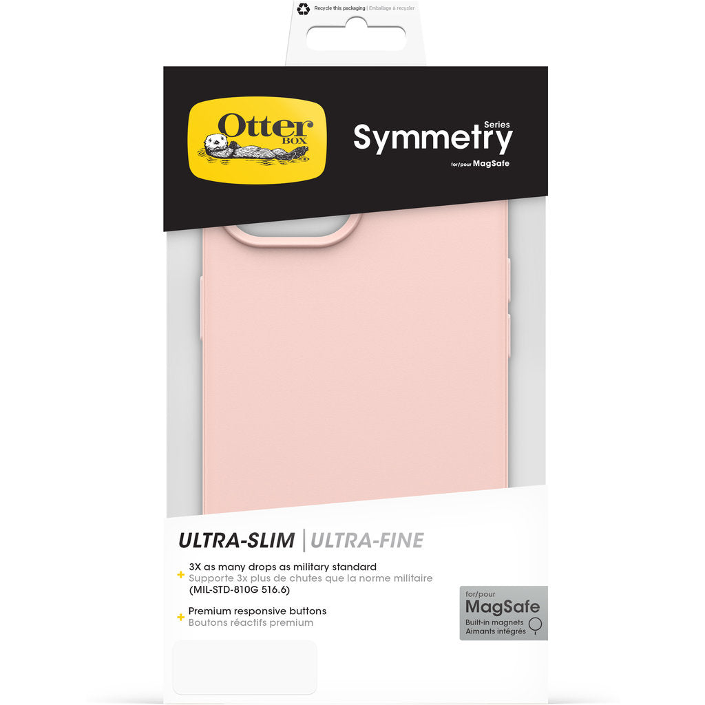 OtterBox Symmetry MagSafe Case Apple iPhone 17e/16e/15/14/13 Rose