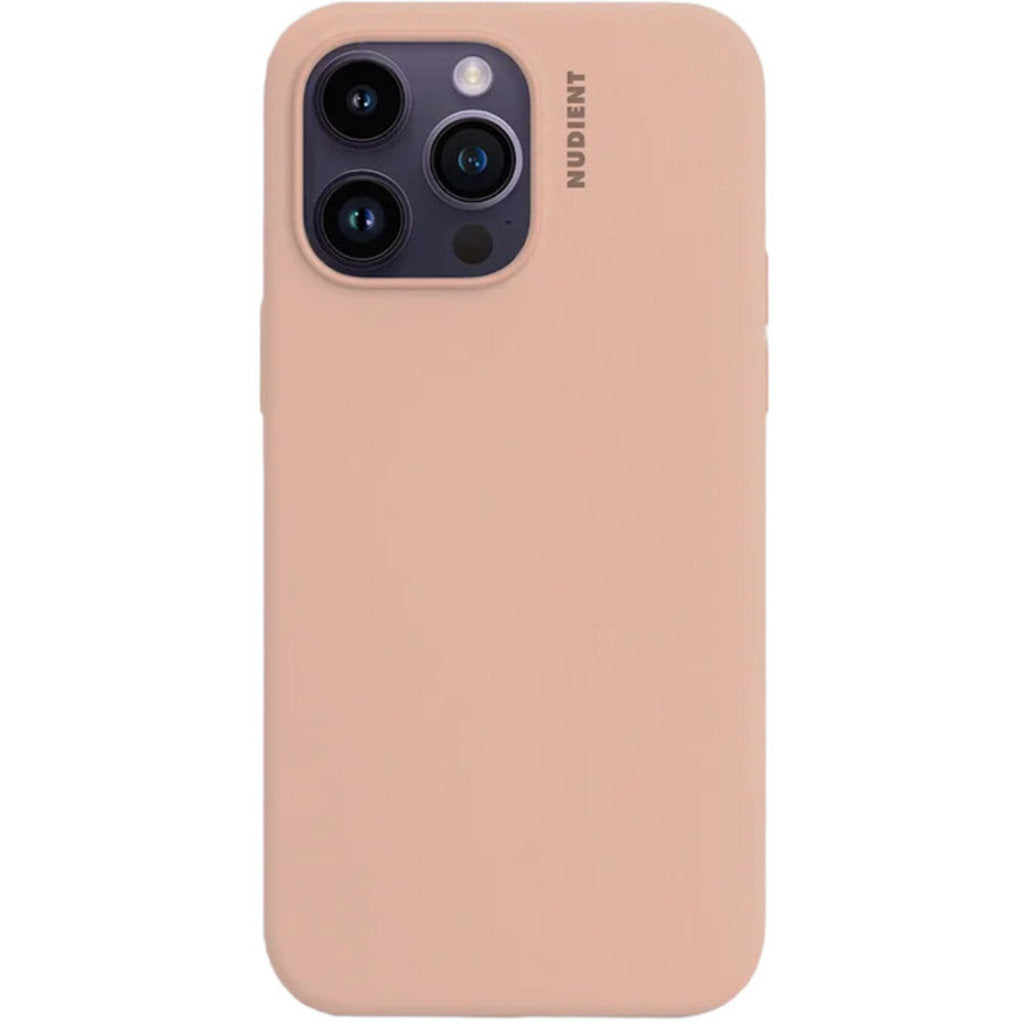 Coque Nudient Base Case iPhone 14 Pro Orange Pêche