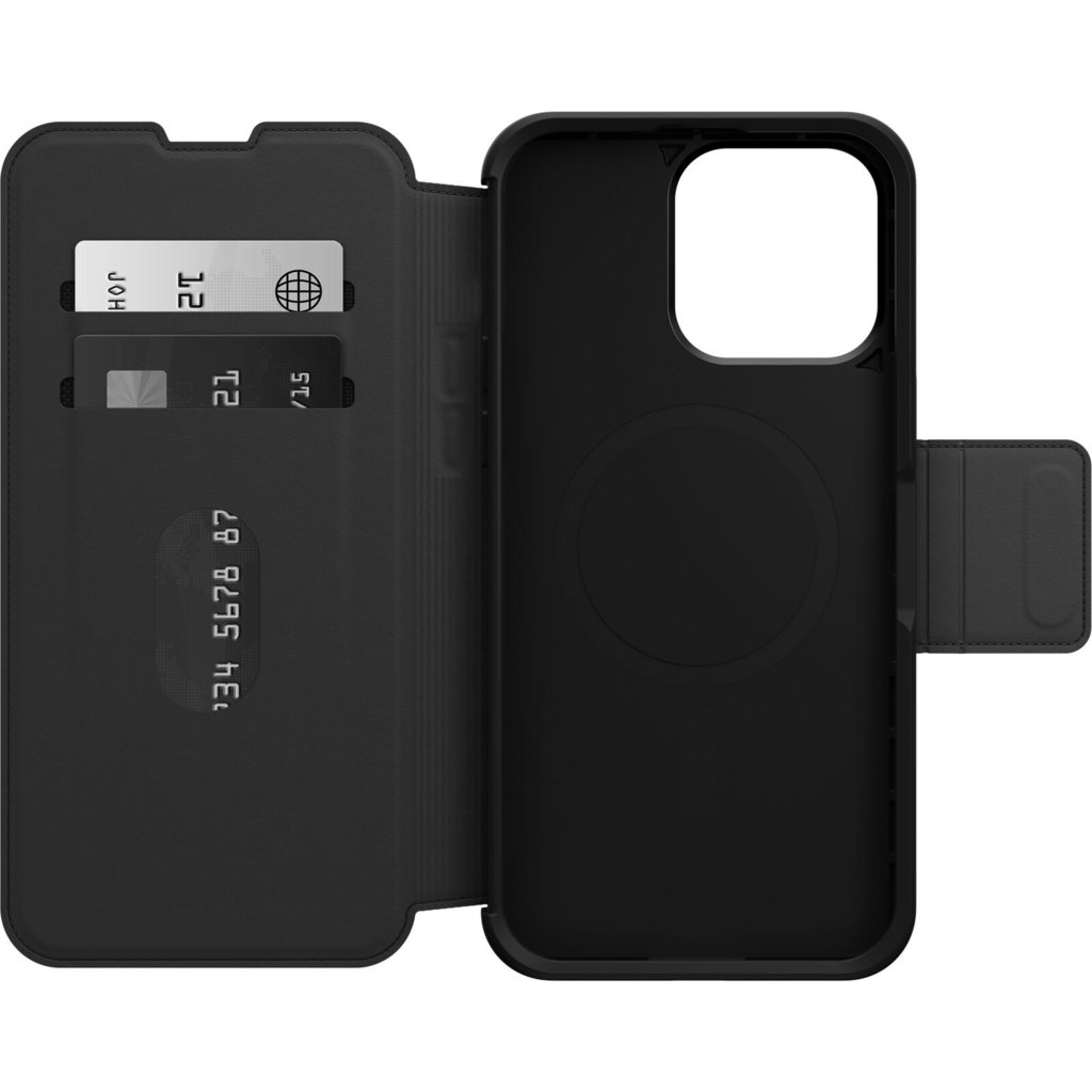 OtterBox Strada MagSafe Hülle Apple iPhone 15 Pro Max Shadow Black