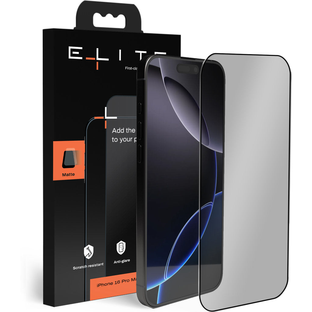 Elite Screen Protector Glass Matte for iPhone 16 Pro Max
