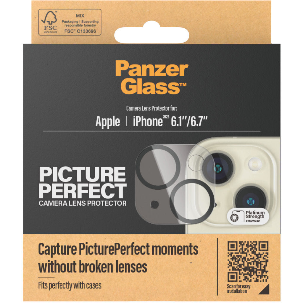 PanzerGlass Picture Perfect Camera Lens Protector Apple iPhone 15/15 Plus