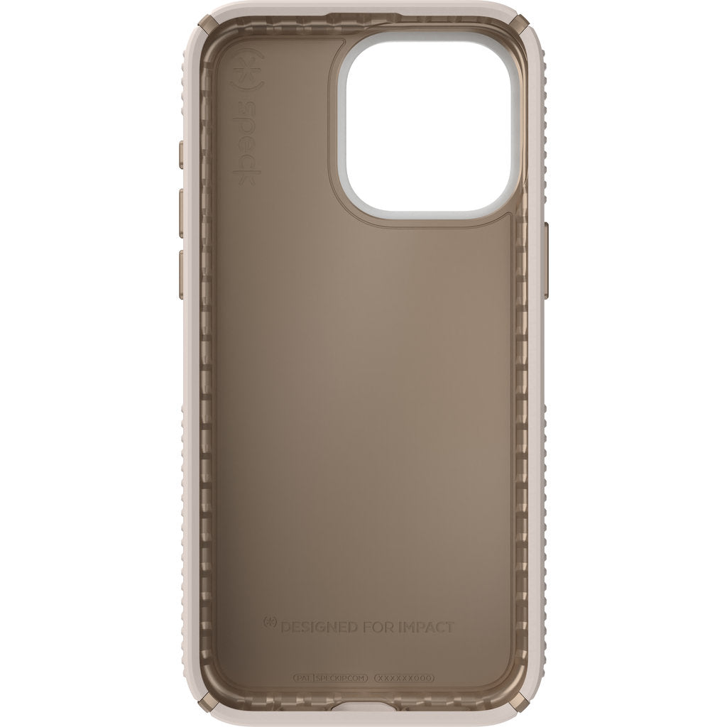 Speck Presidio2 Grip Apple iPhone 15 Pro Max Bleached Bone -  with Microban